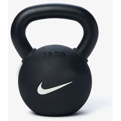 Nike Strength Rubber Coated Kettlebell, Kettlebells - 16 kg