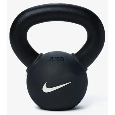 Nike Strength Rubber Coated Kettlebell, Kettlebells - 4 kg