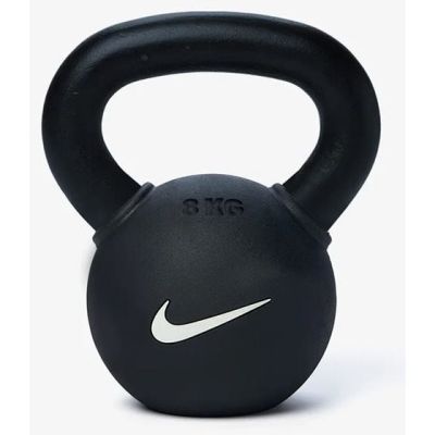 Nike Strength Rubber Coated Kettlebell, Kettlebells - 8 kg