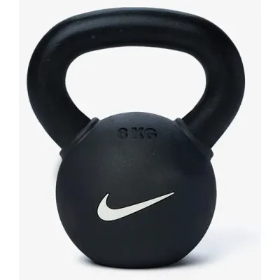 Nike Strength Rubber Coated Kettlebell, Kettlebells - 8 kg
