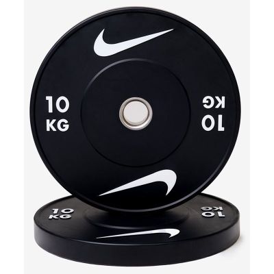 Nike Strength Rubber Bumper Plates, Viktskivor Bumper - 10 kg
