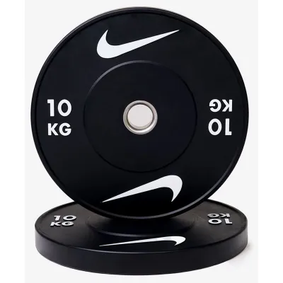 Nike Strength Rubber Bumper Plates, Viktskivor Bumper - 10 kg