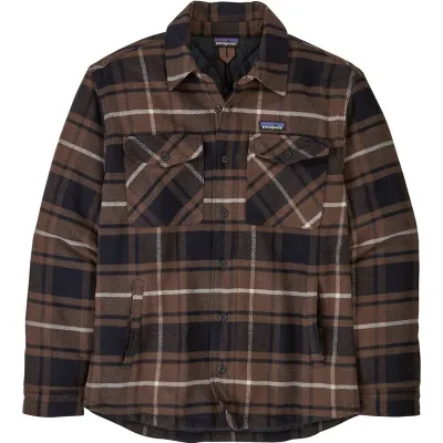 Patagonia M's LW Insulated Fjord Flannel Shirt Molasses Brown - XXL, kuva 1 / 1