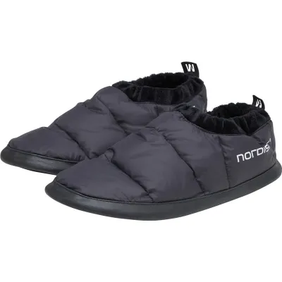 Nordisk Mos Down Slippers Black - S, kuva 1 / 1