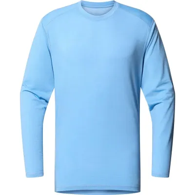 Haglöfs Kaise Wool LS Tee Men Sky Blue - S, kuva 1 / 1