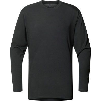 Haglöfs Kaise Wool LS Tee Men True Black - S