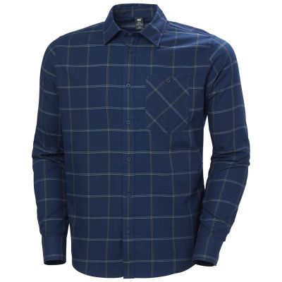 Helly Hansen Aker Flannel LS Shirt Ocean Sierra - XL