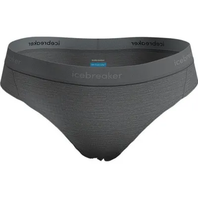 Icebreaker W Mer 125 Cool-LiteSprite Hipster Gritstone Hthr - S