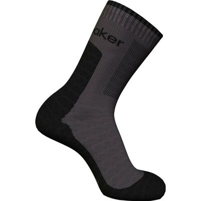 Icebreaker W Mer Hike+ Medium Crew Obsidian/Black - L