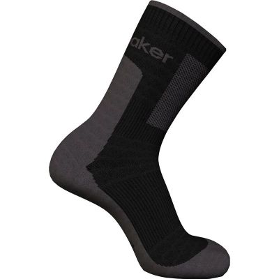 Icebreaker M Mer Hike+ Medium Crew Black/Obsidian - XL