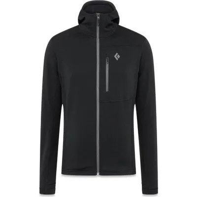 Black Diamond Coefficient Fleece Hoody Men Black - S, kuva 1 / 1
