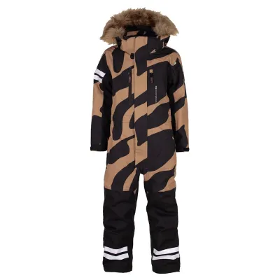 Lindberg Colden Winter Overall Black/Beige - 130 cl, kuva 1 / 1
