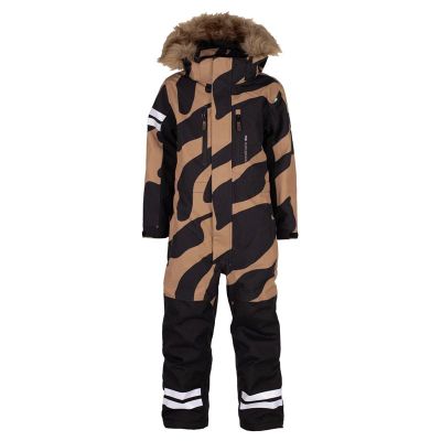 Lindberg Colden Winter Overall Black/Beige - 150 cl