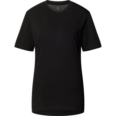 Haglöfs Kaise Wool Tee Women True Black - XS