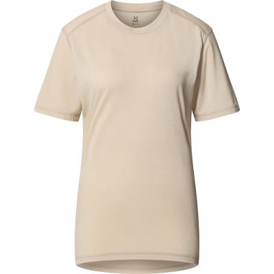 Haglöfs Kaise Wool Tee Naisten liitubeige - L