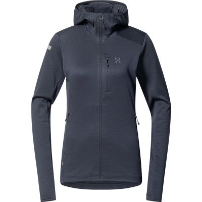 Haglöfs L.I.M Mid Fast II Hood Women True Black - XS
