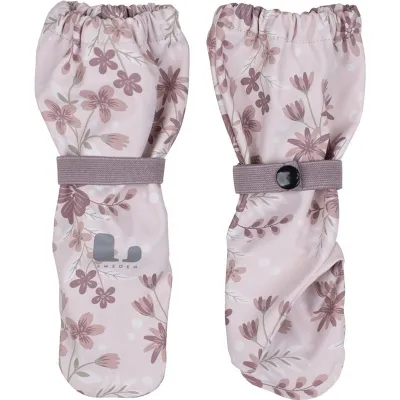 Lindberg Vattholma Rain Mitten Pink/White - 4-6y, kuva 1 / 1