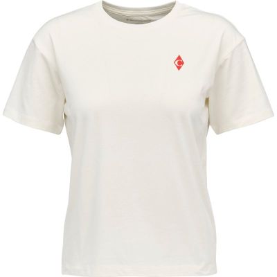 Black Diamond W Bd Dragon Ss Tee Off White - L