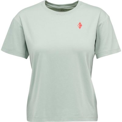 Black Diamond W Bd Dragon Ss Tee Agave - S