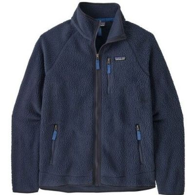 Patagonia M's Retro Pile Jkt New Navy W/Sunken Blue - M