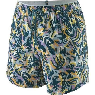 Patagonia W's Multi Trails Shorts - 5 1/2 in. Wild Botanist: Thermal Blue - XS