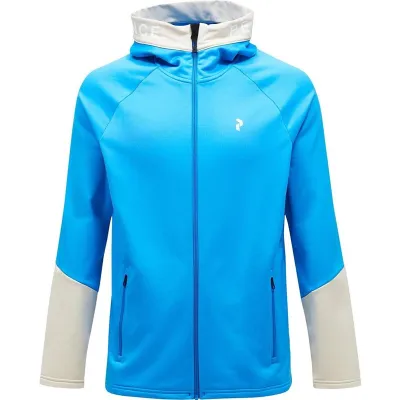 Peak Performance M Rider Zip Hood Brilliant Blue/Sand Fog - S, kuva 1 / 1