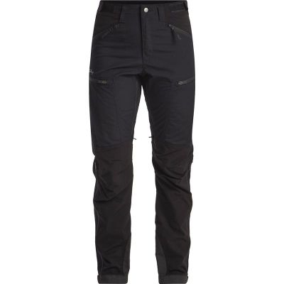 Lundhags Makke High Waist Curved Pants W Short Black - 44S