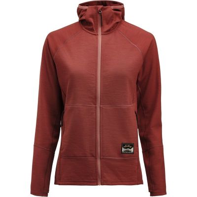 Lundhags Tived Merino HoodieW Rosewood - M
