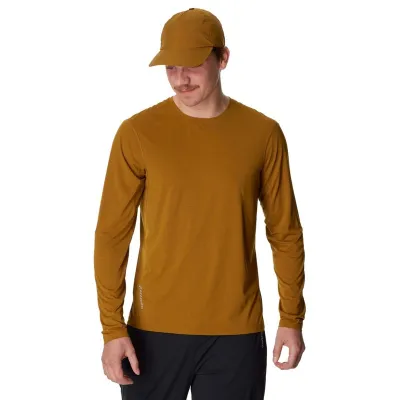 Houdini M's Pace Air LS Tee Greenish Gold - XL, kuva 1 / 1