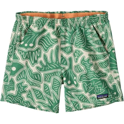 Patagonia W's Baggies Shorts - 5 in. Bees And Flowers: Heartleaf Green - S, kuva 1 / 1