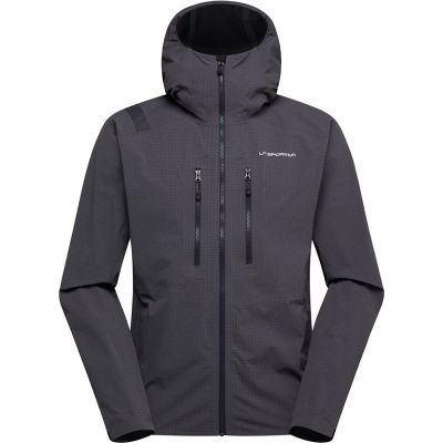 La Sportiva Helixir Shell Jkt M Onyx/Chalk - XXL
