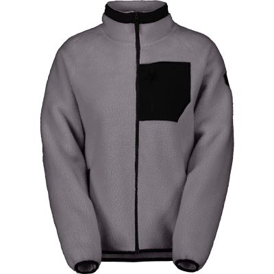 Scott Jacket W's Defined Heritage Pile Evening Grey/Black - L