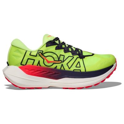Hoka W Rocket X Trail Neon Yuzu/Neon Flame - 36 2/3