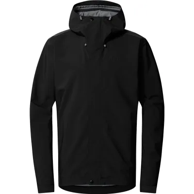 Haglöfs Breeze Proof JacketMen True Black - S, kuva 1 / 1