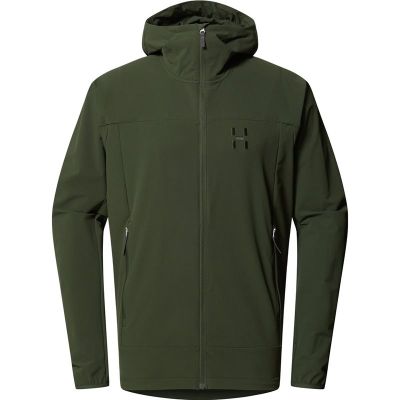 Haglöfs Rosson Softshell Hood Men Seaweed Green - S