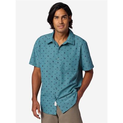 Marmot AirExchange UPF 40 SS Shirt Seafloor Camping Trip - XXL