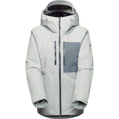 Mammut Stoney HS Thermo Hooded Jacket Women Silver Sage/Strata - L