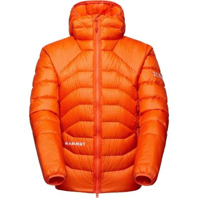 Mammut Eiger Nordwand Light Down IN Hooded Jacket Men Eiger Orange - M