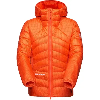 Mammut Eiger Nordwand Light Down IN Hooded Jacket Women Eiger Orange - S, kuva 1 / 1