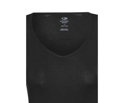 Icebreaker Siren LS Sweetheart Top Women Black - XS