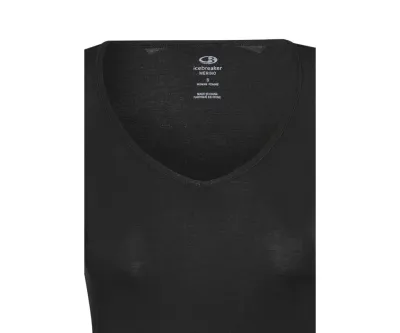 Icebreaker Siren LS Sweetheart Top Women Black - XS