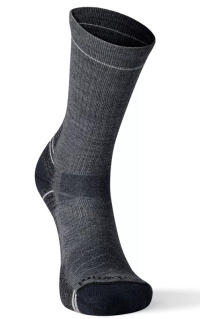 Smartwool Hike Light Cushion Crew Socks Md Grey - M