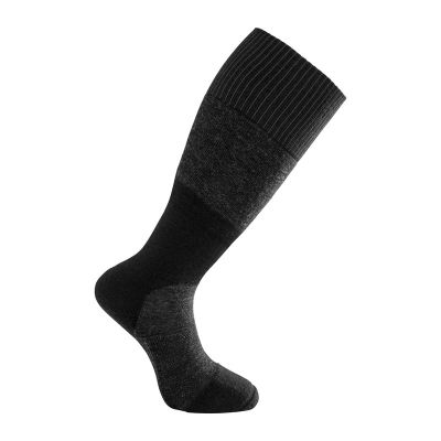 Woolpower Skilled 400 Knee High Socks Black/Dark Grey - 40-44