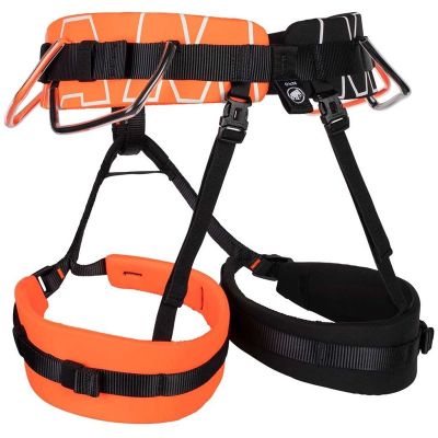 Mammut 4 Slide Harness Vibrant Orange/Black - XS/M