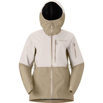 Norrøna lofoten Gore-Tex Jacket W'S Oatmeal - L