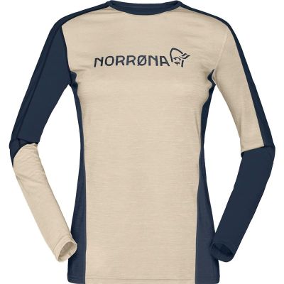 Norrøna Falketind EqualiserMerino Round Neck W'S Pure Cashmere - L