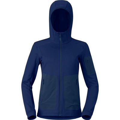 Norrøna Falketind Warm2 Stretch Hood W'S Indigo Night - L