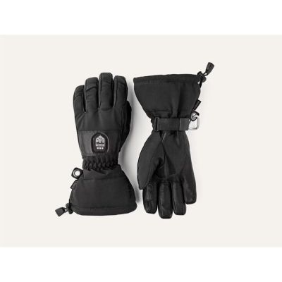 Hestra Heater Gauntlet - 5Finger Black/Black - 7