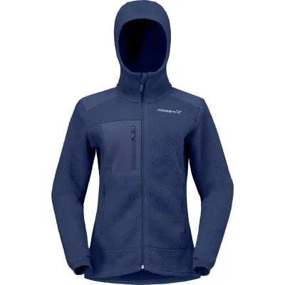 Norrøna trollveggen warm3 Zip Hood W's Indigo Night - L, kuva 1 / 1