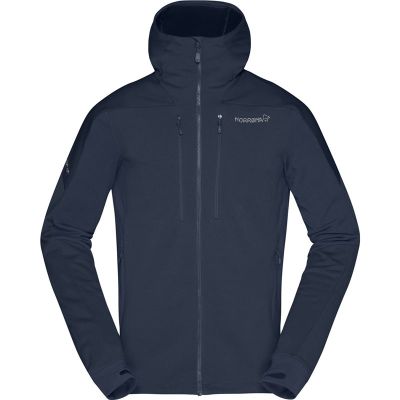 Norrøna Trollveggen Powerstretch Pro Zip Hood M's Indigo Night Blue - XL